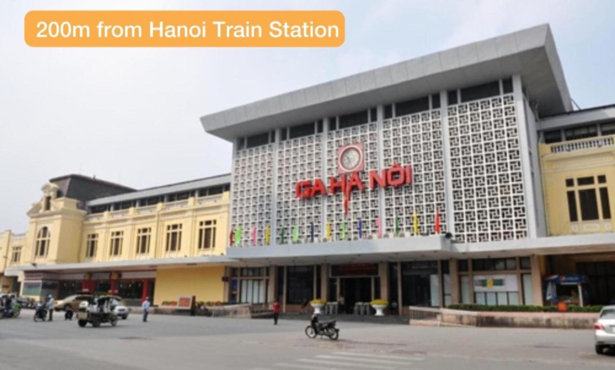 Lushstay Cozy Hostel - Hanoi Train Station Exterior photo